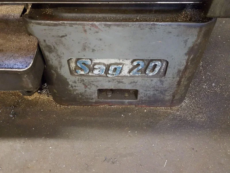 1972 GRAZIANO SAG20 | Lathes, Gap