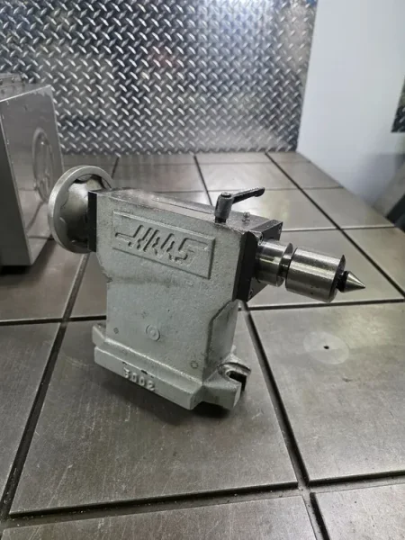 HAAS SHRT-210SPH 8.3” CNC Rotary Table 4th Axis Type &amp; 6" Tailstock #8143