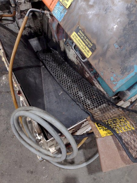 12" x 12" KALAMAZOO MODEL #KC12AX AUTOMATIC HORIZONTAL BANDSAW: STOCK #18788