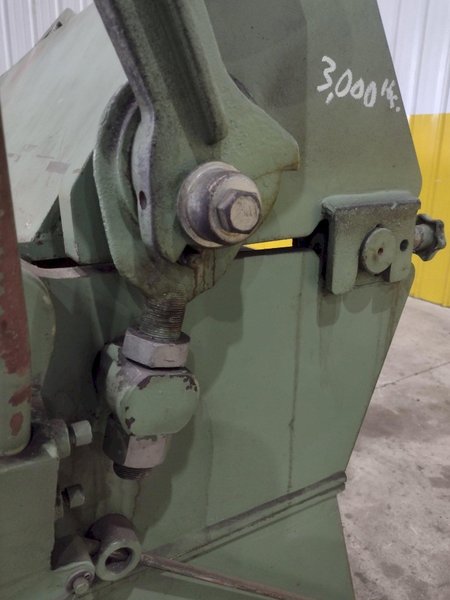 8' X 12 GA CHICAGO D&amp;K MODEL #SB-812 HAND BENDING APRON BRAKE: STOCK #23717