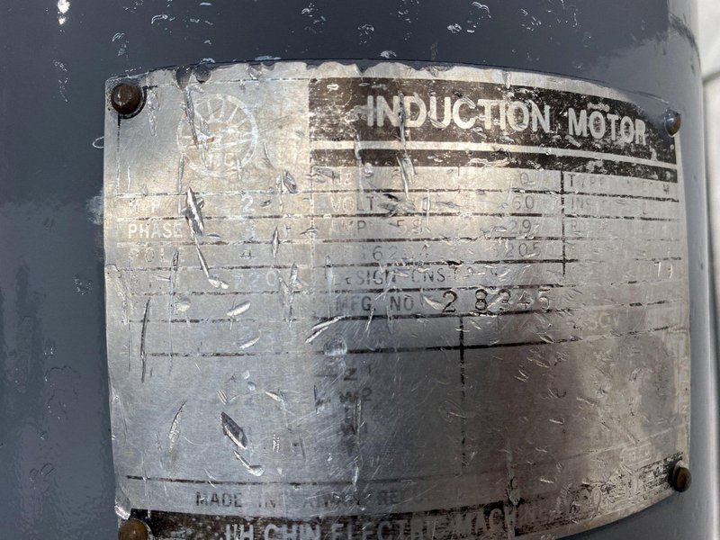 2 HP PILGRIM INDUSTRIES VERTICAL MILL. STOCK #0742922.