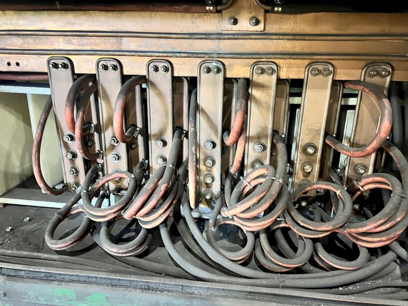 500 kw AMERICAN INDUCTION HEATING 2 COIL BILLIT HEATING MODULE SYSTEM: STOCK #20810