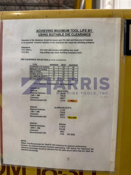 STRIPPIT Custom 18/30 Turret Punch Press