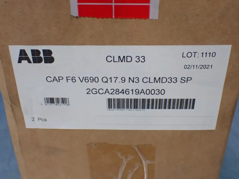 ABB CLMD33 SP CAPACITOR PAIRS  -  2GCA284619A0030