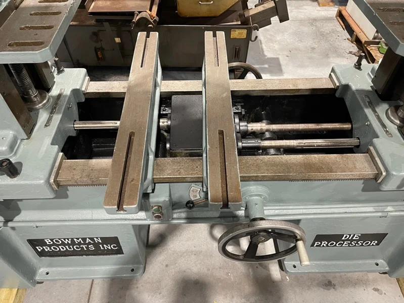 BOWMAN DIE PROCESSOR Separator, Processor, Handler 36” x42” USA #6866