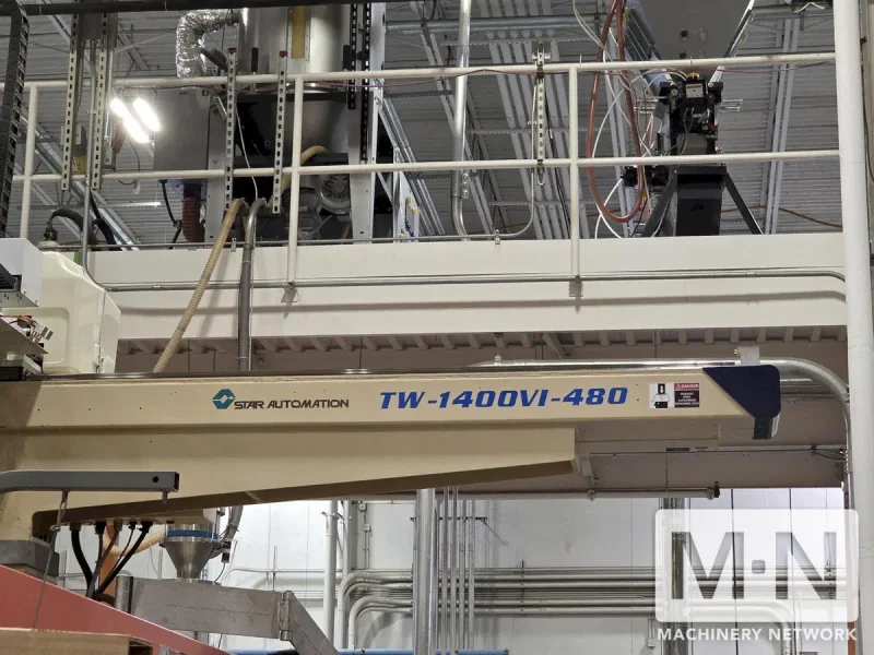 STAR MODEL TW-1400VI-480 SERVO ROBOT MFG 2014
