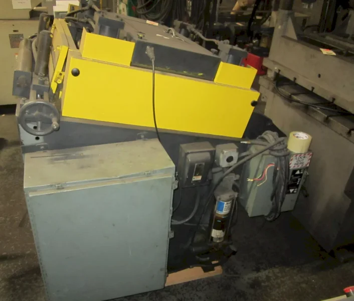 24" X 8,000 LBS COE CPR-DE DOUBLE END UNCOILER W/ CPPS-PO STRAIGHTENER/FEED: YOBRO #24984