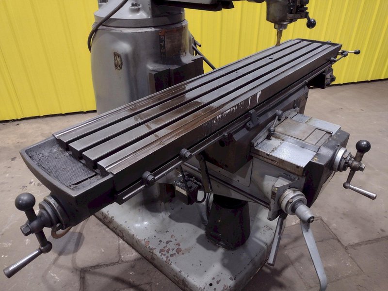 2 HP BRIDGEPORT SERIES II SPECIAL RAM TYPE VERTICAL MILL: STOCK #19945