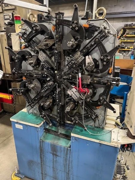 NUCOIL CNC COMPUTERIZED SPRING MACHINERY CNC SPRING FORMER