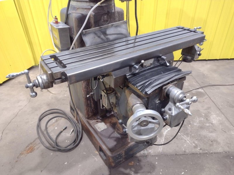 5 HP KENT MODEL #KTM-5VK RAM TYPE  KNEE MILL, 1992: STOCK #19923