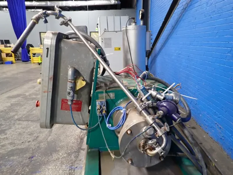 NETZSCH 2 L HORIZONTAL AGITATOR BEAD MILL  -  LMZ2