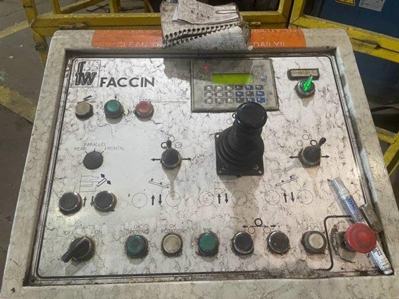 1 - PREOWNED 2009 FACCIN HAV 4072 PLATE ROLL, S/N: 08113509-3463