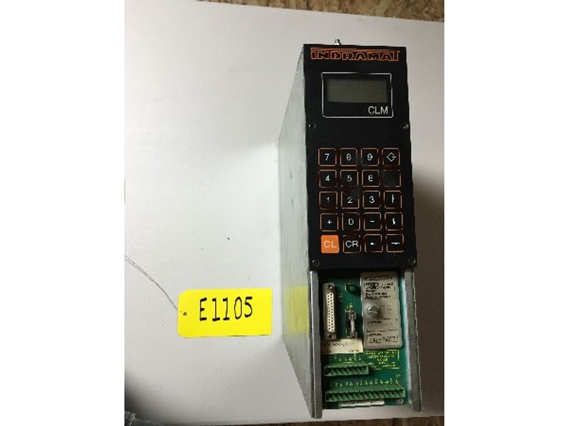 Used Indramat Servo Controller - CLM0.13-X-0-2-0