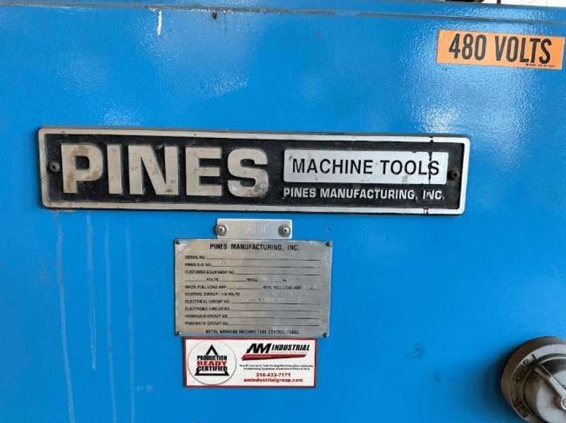 Pines Horizontal CNC Tube Bending Machine – BendPro G2 software, 2018