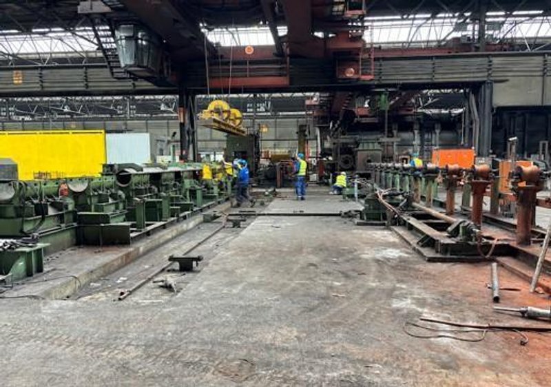 BRONX TAYLOR WILSON 6CR-9 6 ROLLS STRAIGHTENING MACHINE