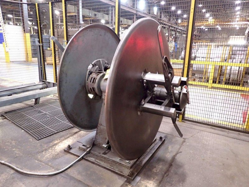 4,000 LBS LITTELL DOUBEL END CENTERING REEL: YOBRO #24315