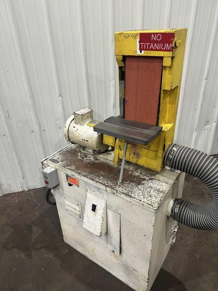 6" KALAMAZOO Belt Sander with Dust Collector