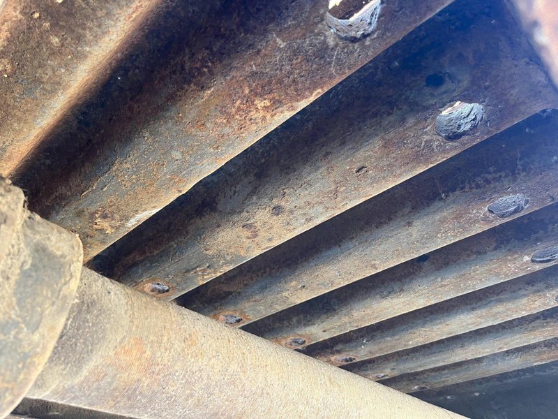 96&quot; X 72&quot; X 18&quot; T-SLOTTED PORTABLE STEEL FLOOR LAYOUT PLATE: STOCK #16814