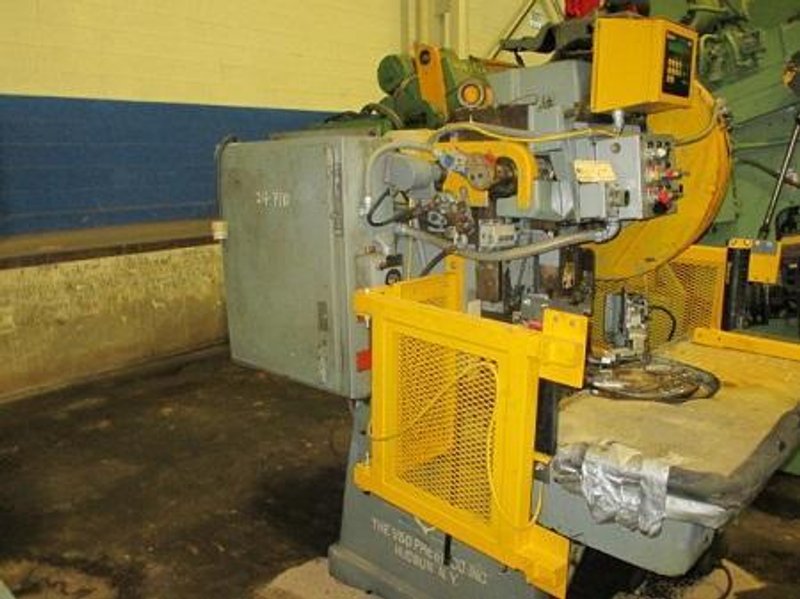 15 TON, V &amp; O MODEL #15 OPEN BACK INCLINABLE SINGLE CRANK PRESS