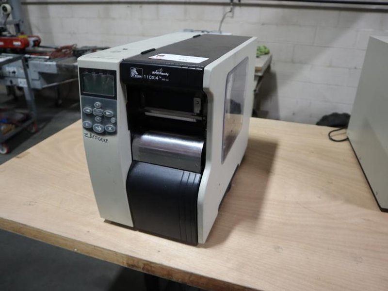 Zebra 110Xi4 Label Printer, 203 dpi, 4" Wide Label Cap- Auction Item