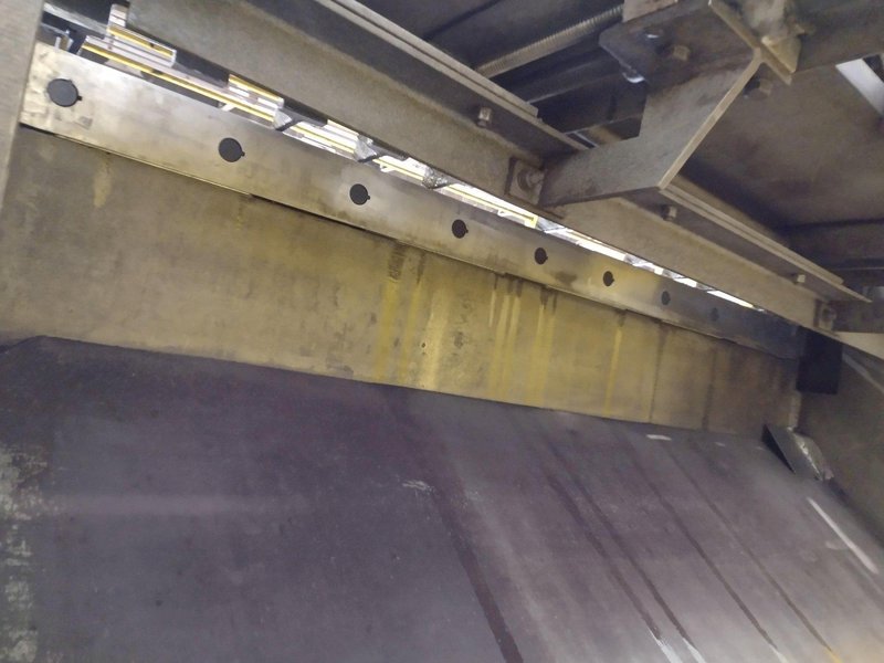 6&#039; x 3/8&quot; HTC MODEL #375-6S HYDRAULIC SHEAR: STOCK #21236