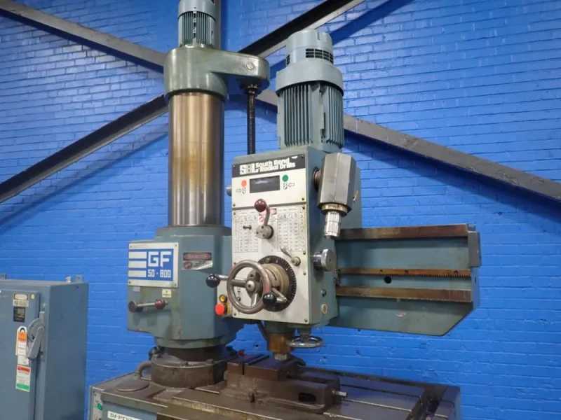 SOUTHBEND RADIAL DRILLS 10" X 3' RADIAL ARM DRILL  -  GF50-800
