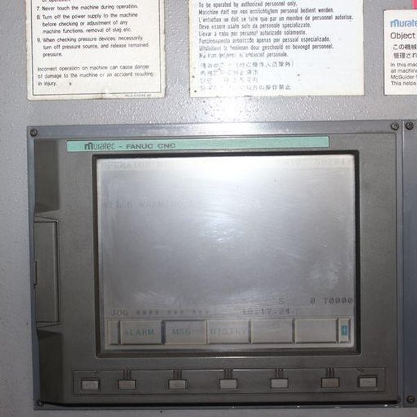 20 Ton Murata Motorum M2044 CNC Turret Punch, 2001