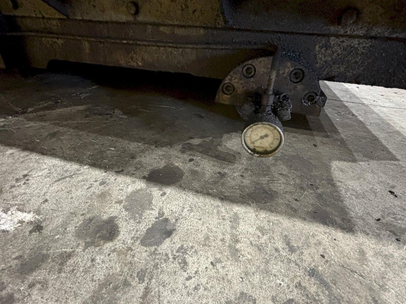 209&quot; X 88&quot; X 22&quot; INGERSOL HEAVY DUTY STEEL T SLOT PRECISION TABLE LAYOUT PLATE: YOBRO #24018