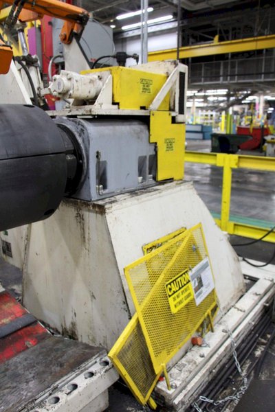 20,000 LBS X 36&quot; STRILICH DRIVEN COIL REEL &amp; CAR: STOCK # 67552