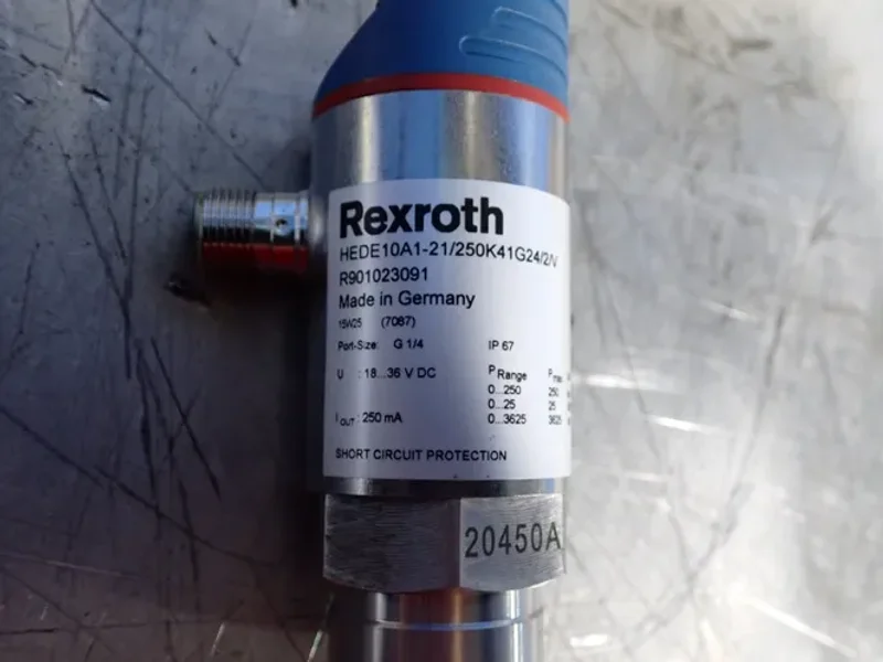 REXROTH 3625 PSI ELECTRONIC PRESSURE SWITCHES  -  HEDE10A1-21/250K41G24/2/V