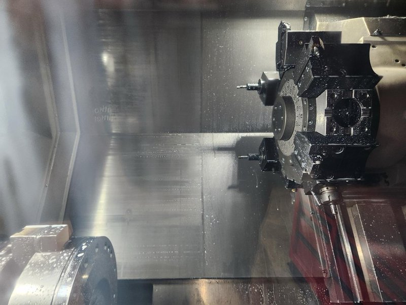 Smart NL3000BM CNC Lathe, 2023 – 12″ Chuck, Live Tooling, Programmable Tailstock, Box Ways, Chip Conveyor