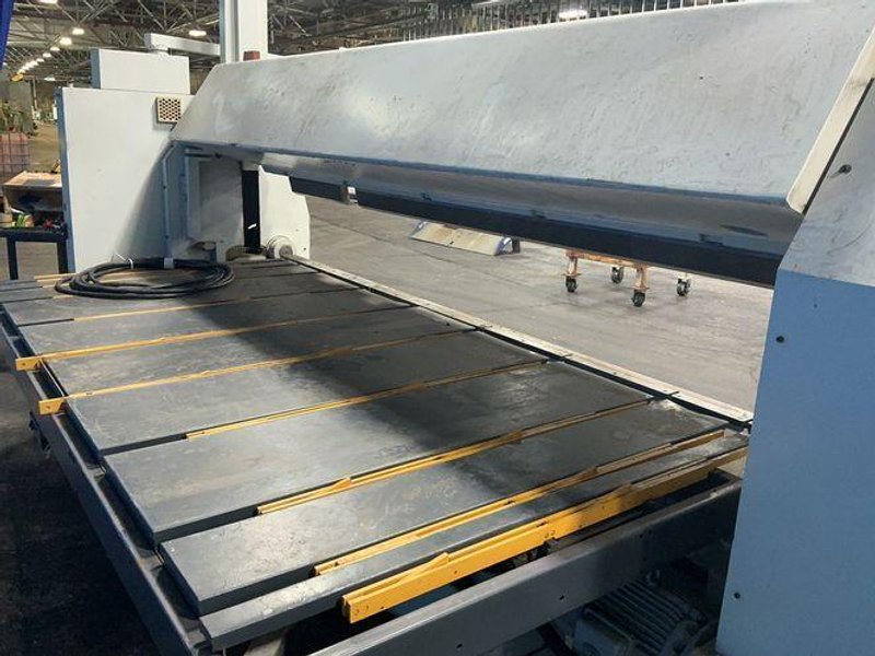 RAS REINHARDT MASCHINENBAU GMBH 63”X126” / 0.158” MAX MATERIAL THICKNESS CNC FOLDER  -  74.30