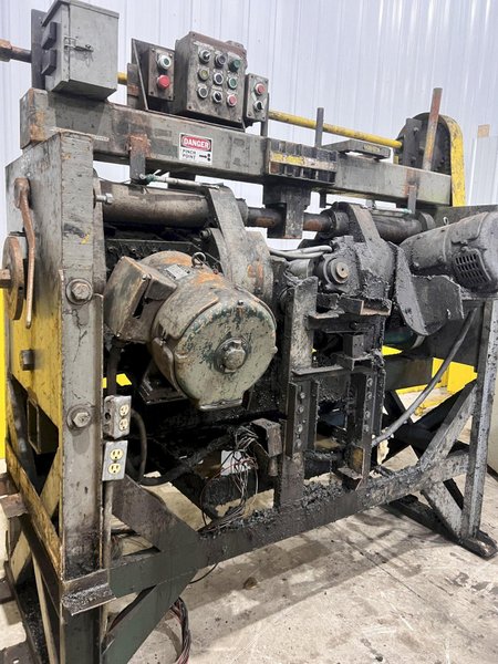 2" ROTARY 2-ROLL TUBE &amp; BAR STRAIGHTENER: STOCK #22571