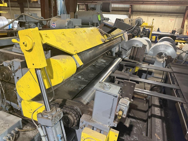 40,000 LB X 60" X .250" CINCINATI ROWE NIAGARA CUT THE LENGTH LINE: YOBRO #25987