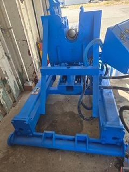 8&quot; OPI (OILFIELD PRODUCTS) MODEL #BU-63 HYDRAULIC MAKE-UP &amp; BREAK-OUT PIPE/TUBE MACHINE: STOCK #24492