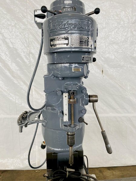 1-HP BRIDGEPORT SERIES 1 VERTICAL MILL. STOCK # 0103522