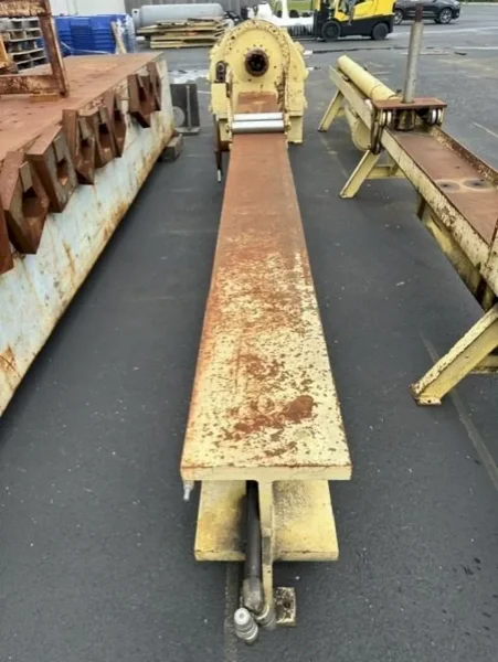20' RUCKER HYDRAULIC CYLINDER REPAIR BENCH / NUT BUSTER: YOBRO #25881