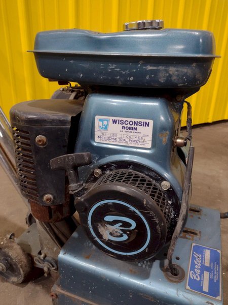 12&quot; BARTWELL MODEL #SP8G GAS ENGINE FLOOR SCARIFIER: STOCK #16196
