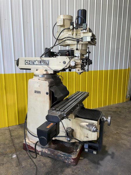 3 HP CHEVALIER MODEL #3VH PROTO-TRAK CNC CONTROLLED VERTICAL MILL: STOCK #14931
