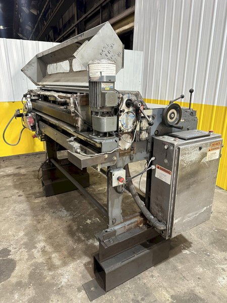 48&quot; X 18 GAUGE SCHLEBACH MODEL #MSS-1250 SLASHER (SLITTING &amp; CROSS CUTTING) SLEAR MACHINE: STOCK #19238