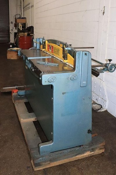 52" X 16 GA. PEXTO HYDRAULIC SQUARING SHEAR, MODEL PH-52