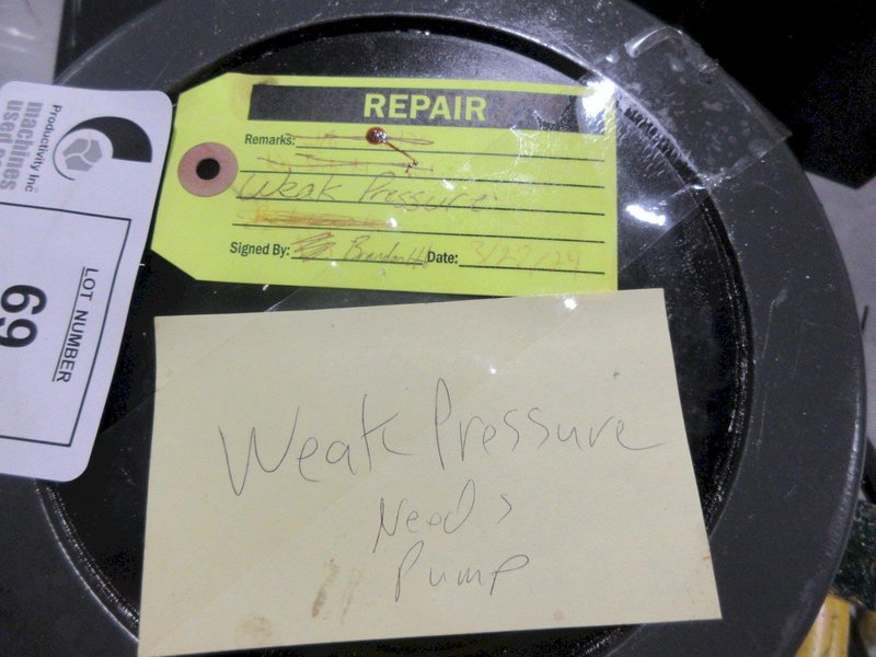 Haas HPC 1000 Portable High Pressure Coolant Unit for Lathes **See Note in Pics**- Auction Item