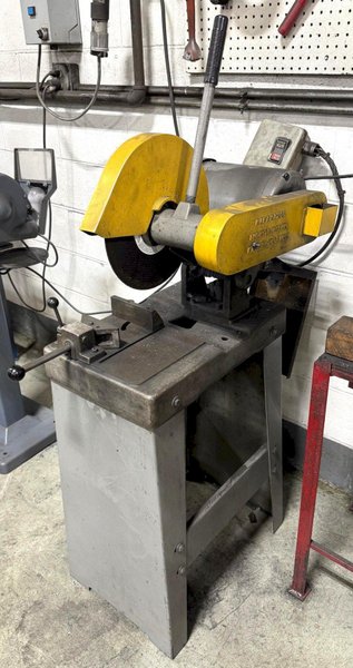 12&quot; Kalamazoo Abrasive Saw K12B, 2.5&quot; Solid Rounds, 5 HP, Factory Stand