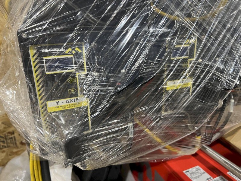 FRONIUS TRANSPULS AUTOMATED WELDING SYSTEM WITH AMET XM CONTROLS, NEW ON SKID: STOCK #23303