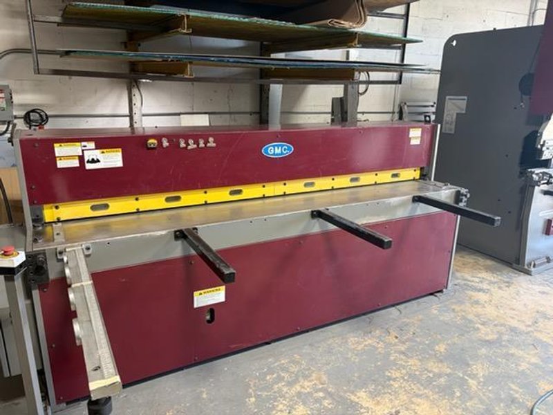 70 Ton x 6′ GMC HPB-7006 Hydraulic Press Brake, 2022 – ESA CNC Control, Back Gauge