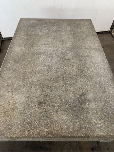 72&quot; X 48&quot; X 12&quot; GRANITE SURFACE PLATE W/STAND. STOCK # 0364124.