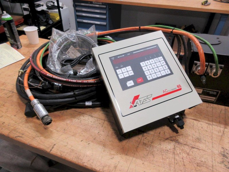 ATS Systems RT160 Rotary Indexer w/ (2) Accu-Smart 65 Controllers &amp; Cables &amp; More- Auction Item