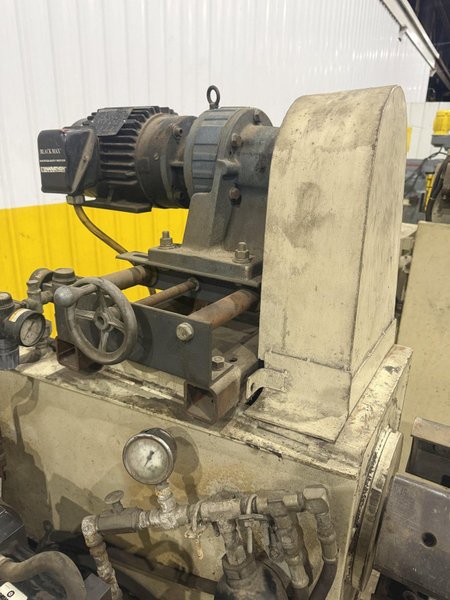 6,500 LB X 24" X .187" CWP COIL FEED LINE; DOUBLE END REEL, STRAIGHTENER, SERVO FEED: YOBRO #24604