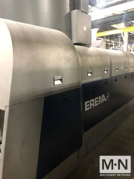 EREMA MODEL VACUREMA 231 SHEET EXTRUSION RECYCLING SYSTEM MFG 2017 INSTALLED 2018 (2) AVAILABLE