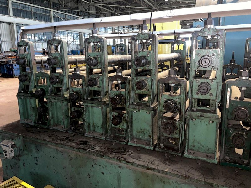 14 STAND X 3.5&quot; X 50&quot; ASC DOUBLE DECK DUAL HEIGHT PANEL ROLLFORMER: STOCK #14732